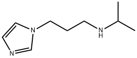 1H-Imidazole-1-propanamine, N-(1-methylethyl)- Structure