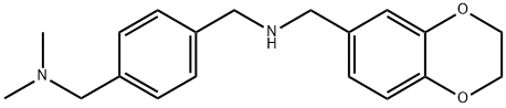 (2,3-dihydro-1,4-benzodioxin-6-ylmethyl)({4-[(dimethylamino)methyl]phenyl}methyl)amine|