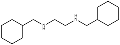 1,2-Ethanediamine, N1,N2-bis(cyclohexylmethyl)- Struktur