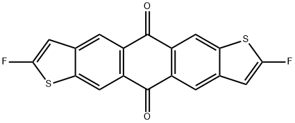 Anthra[2,3-b:6,7-b']dithiophene-5,11-dione, 2,8-difluoro- 结构式