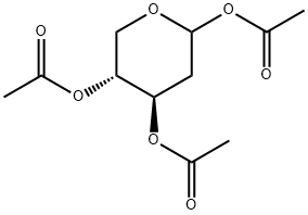 1,3,4-Tri-O-acetyl-2-deoxy-D-xylopyranose 化学構造式