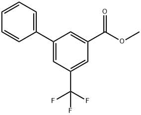 [1,1'-Biphenyl]-3-carboxylic acid, 5-(trifluoromethyl)-, methyl ester 结构式