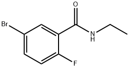 Benzamide, 5-bromo-N-ethyl-2-fluoro- 结构式