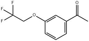 Ethanone, 1-[3-(2,2,2-trifluoroethoxy)phenyl]- Struktur