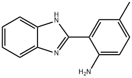 Benzenamine, 2-(1H-benzimidazol-2-yl)-4-methyl- Struktur