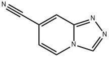 1,2,4]triazolo[4,3-a]pyridine-7-carbonitrile, 1019024-86-2, 结构式