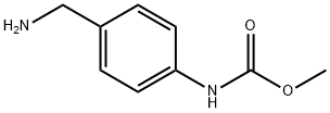 Carbamic acid, N-[4-(aminomethyl)phenyl]-, methyl ester Structure