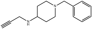 1-苄基-N-(丙-2-炔-1-基)哌啶-4-胺 结构式