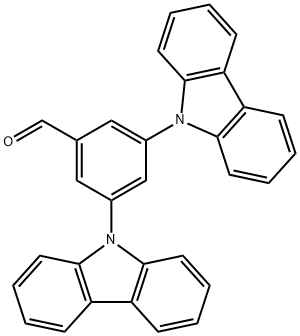 3,5-di(9H-carbazol-9-yl)benzaldehyde Structure