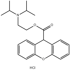 Propantheline Impurity 2, 102476-84-6, 结构式