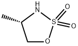 (S)-4-甲基-1,2,3-氧杂噻唑烷2,2-二氧化物 结构式