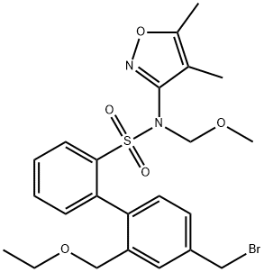 4'-(Bromomethyl)-N-(4,5-dimethyl-3-isoxazolyl)-2'-(ethoxymethyl)-N-(methoxymethyl)[1,1'-biphenyl]-2-sulfonamide