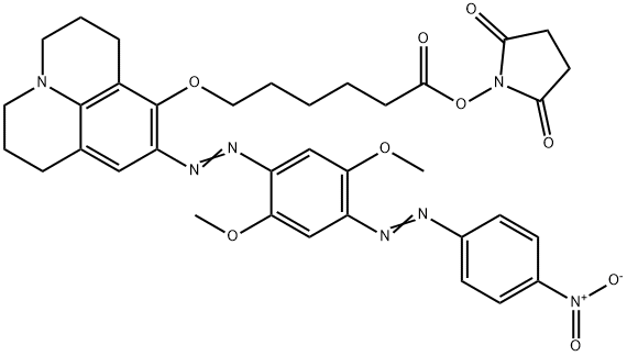 BBQ650 NHS酯,1027512-30-6,结构式
