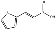 (E)-(2-(噻吩-2-基)乙烯基)硼酸 结构式