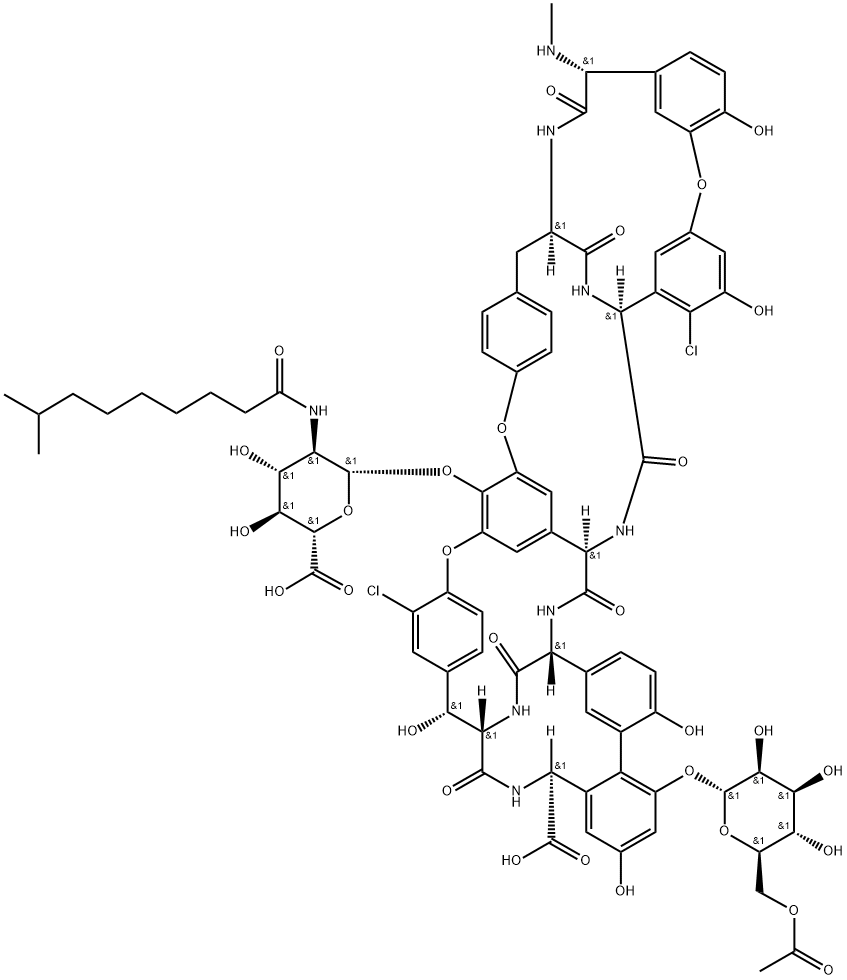 达巴霉素杂质 结构式