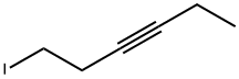 3-Hexyne, 1-iodo- Structure