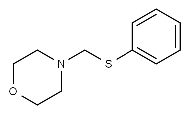 4-[(Phenylsulfanyl)methyl]morpholine Structure