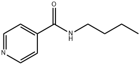 4-Pyridinecarboxamide, N-butyl- Structure