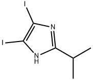 4,5-二碘-2-异丙基-1H-咪唑, 1036396-81-2, 结构式