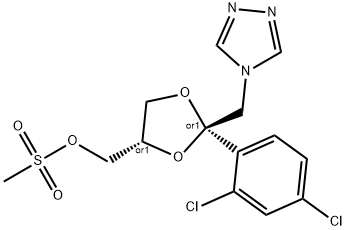 Itraconazole Impurity 34, 103661-14-9, 结构式