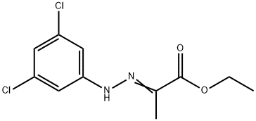 2-[2-(3,5-二氯苯基)肼-1-亚基]丙酸乙酯,103855-01-2,结构式