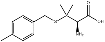 L-Valine, 3-[[(4-methylphenyl)methyl]thio]-, 1039102-11-8, 结构式