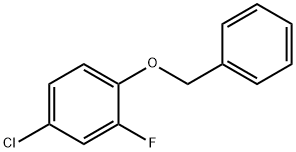 4-氯-2-氟-1-(苯基甲氧基)苯, 1044067-73-3, 结构式