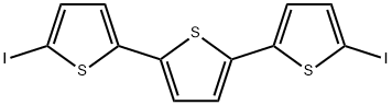 2,2':5',2''-Terthiophene, 5,5''-diiodo- Struktur