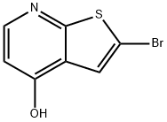 Thieno[2,3-b]pyridin-4-ol, 2-bromo- Structure
