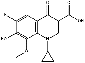 Moxifloxacin Impurity 44 Struktur