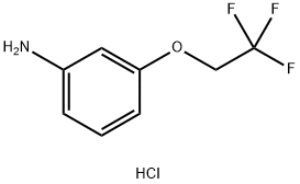 Benzenamine, 3-(2,2,2-trifluoroethoxy)-, hydrochloride (1:1)