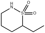 6-ethyl-1,2-thiazinane-1,1-dione Structure