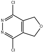 Furo[3,4-d]pyridazine, 1,4-dichloro-5,7-dihydro- Structure