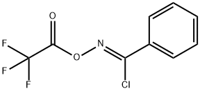 Trifluoroacetoxyarylimidoyl chloride, 95% Structure