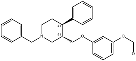 Defluoro N-Benzyl Paroxetine, 105813-40-9, 结构式