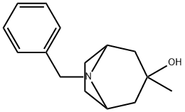 8-benzyl-3-methyl-8-azabicyclo[3.2.1]octan-3-ol,1058166-28-1,结构式