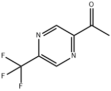 1-(5-(trifluoromethyl)pyrazin-2-yl)ethan-1-one Structure