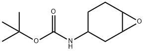 Carbamic acid, N-7-oxabicyclo[4.1.0]hept-3-yl-, 1,1-dimethylethyl ester 结构式
