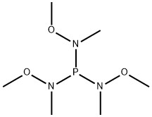 Phosphorous triamide, N,N',N''-trimethoxy-N,N',N''-trimethyl- Structure