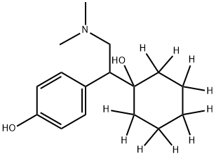 D,L-O-DesMethyl Venlafaxine-d10 Structure
