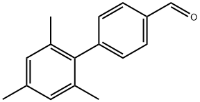 [1,1'-Biphenyl]-4-carboxaldehyde, 2',4',6'-trimethyl- Struktur