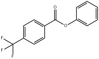 4‐(トリフルオロメチル)安息香酸フェニル 化学構造式