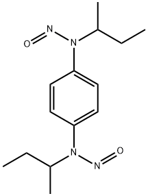 N,N′-di-sec-butyl-N,N′-dinitroso-1,4-phenylenediamine,106476-75-9,结构式