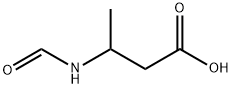 Butanoic acid, 3-(formylamino)- Structure