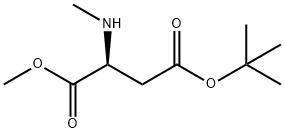 N-Me-Asp(OtBu)-OMe·HCl Struktur