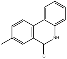 6(5H)-Phenanthridinone, 8-methyl- Struktur