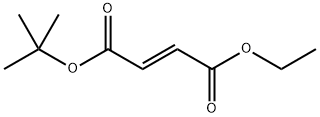 2-Butenedioic acid (2E)-, 1-(1,1-dimethylethyl) 4-ethyl ester, homopolymer Struktur