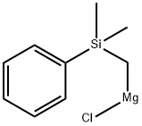 DIMETHYLPHENYLSILYLMETHYLMAGNESIUM CHLORIDE, 0.50 M in 2-MeTHF Structure