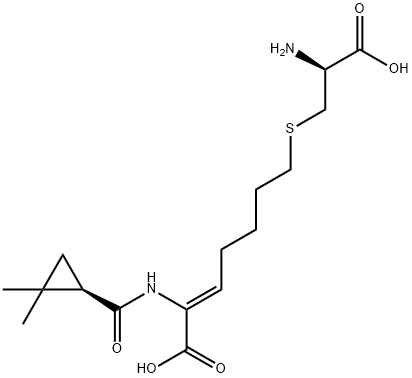 Cilastatin Sodium Structure