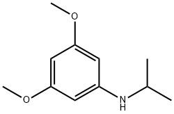 N-异丙基-3,5-二甲氧基苯胺 结构式